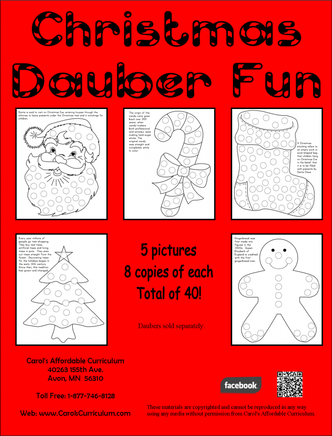 Christmas Dauber Fun